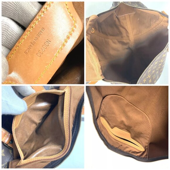 LOUIS VUITTON M51116 Monogram Flannery 50 Bag Tote Bag Shoulder Bag Brown - Picture 15 of 15